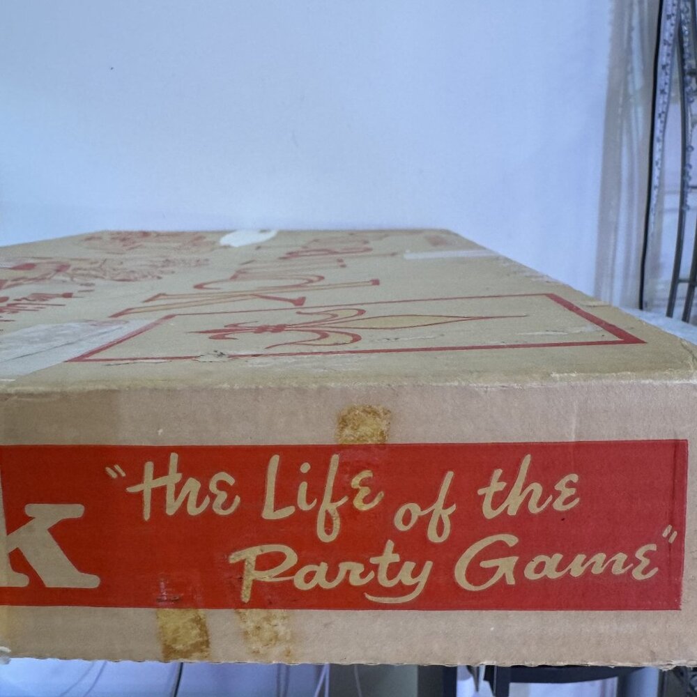 Vintage 1950s Cupaluck Mechanical Craps Dice Tabletop Game Complete Set Box - Picture 7 of 13